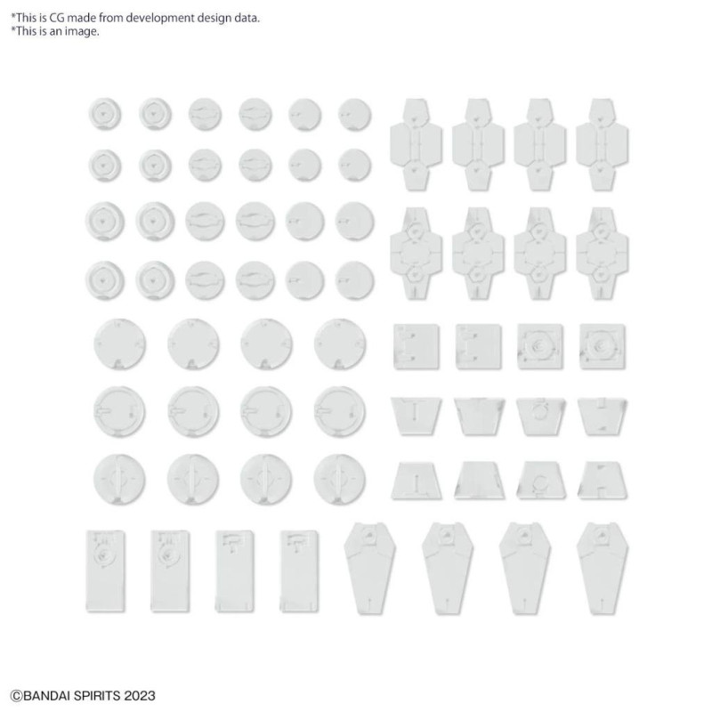 30MM - Customize Material (Decoration Parts 1 White) - Model KitFIGMK67166_2.jpg4573102671660