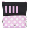Loungefly disney loungefly sac a main minnie floral rock the dots - sac a mainWDTB3142-LFDISNEYMINNIEFLORALROCKTHEDOTSCLUTCHCROS