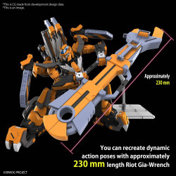 Bandai hobby super robot wars hg gunleon - hg 1/144 high gradeHG%20GUNLEON%20(5).jpg4573102674159