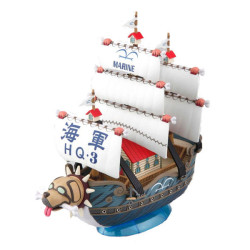 Bandai hobby one piece maquette grand ship collection 008 garp's ship 15cm - bateauBANMK57423.jpg4573102574237