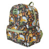 Loungefly disney loungefly sac a dos nylon aop le roi lion 30th anniv silhouette - sac a dosWDBK3640-LFDISNEYLIONKING30THANNIVER