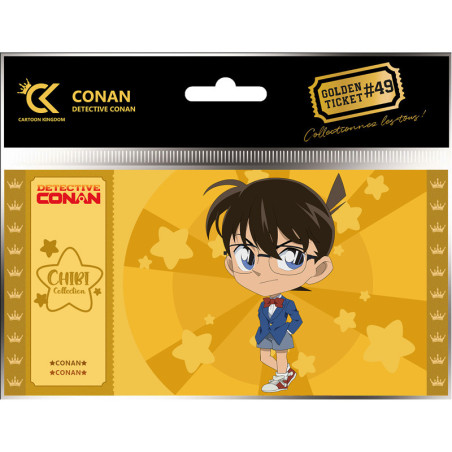 Cartoon kingdom detective conan golden ticket chibi conan x10 - golden ticketCKCC49.jpg3760375863484
