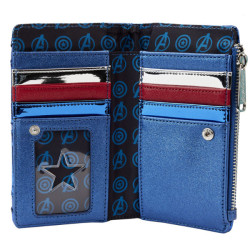 Loungefly marvel loungefly portefeuille shine captain america coplay - portefeuilleLFMVWA0197C.jpg0671803453609