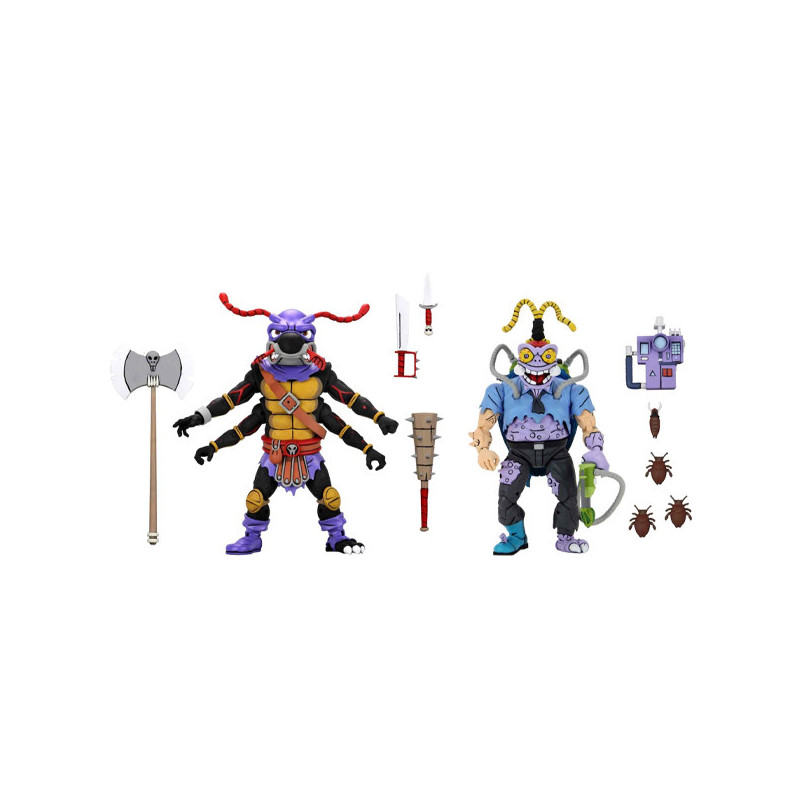 Neca tmnt tortues ninja 2-pack antrax & scumbug 18cm - figurine articuleeNEC54227.jpg0634482542279
