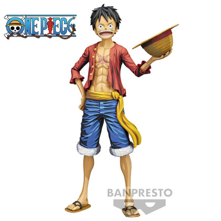 Banpresto one piece grandista nero monkey. d. luffy manga dimensions 28cm -w96* - figurineBAN18645.jpg4983164186451