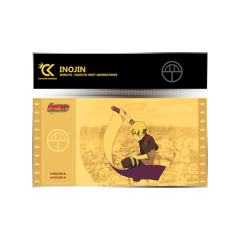 Cartoon kingdom boruto golden ticket col.1 inojin lot x10 - golden ticketCKBNG06BB.jpg3760375860483