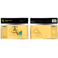 Cartoon kingdom schtroumpfs golden ticket col.1 schtroumpf a lunettes lot x10 - golden ticketCKTS02.jpg3760375860100