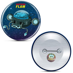 Sp collection capitaine flam badge blister professeur simon 5,6cm - badge / braceletSP00248C.jpg3700789002482