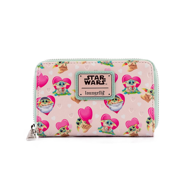 Loungefly sw star wars loungefly portefeuille mandalorian grogu valentines - portefeuilleLFSTWA0175.jpg0671803401150