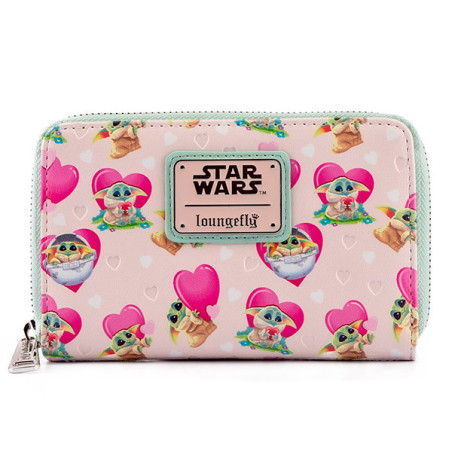 Loungefly sw star wars loungefly portefeuille mandalorian grogu valentines - portefeuilleLFSTWA0175.jpg0671803401150