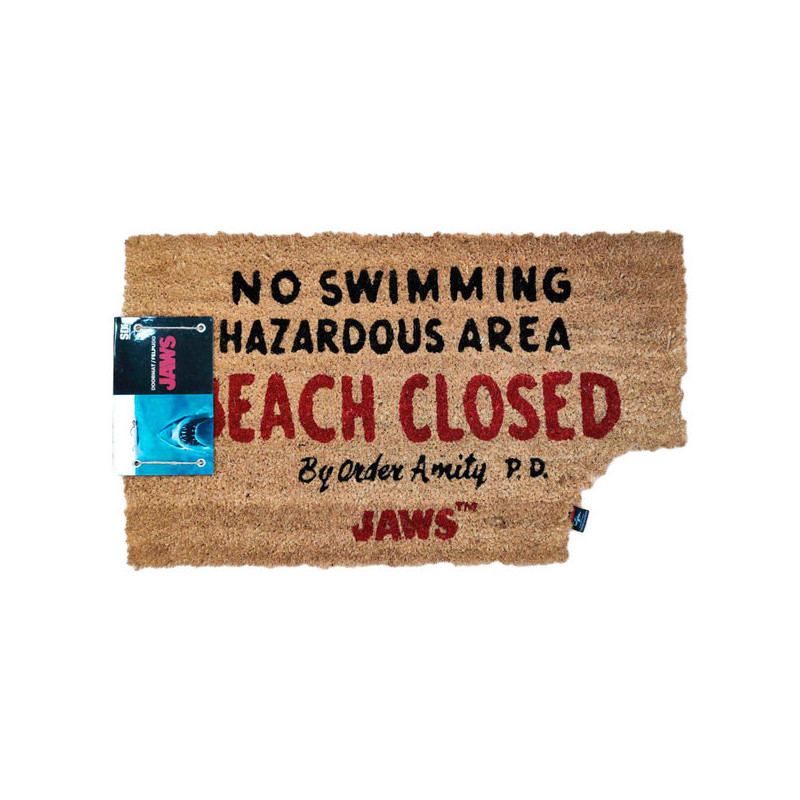 Sd toys jaws paillasson beach closed 60x40cm - tapis / paillassonSD23335.jpg8435450233357