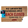 Sd toys jaws paillasson beach closed 60x40cm - tapis / paillassonSD23335.jpg8435450233357