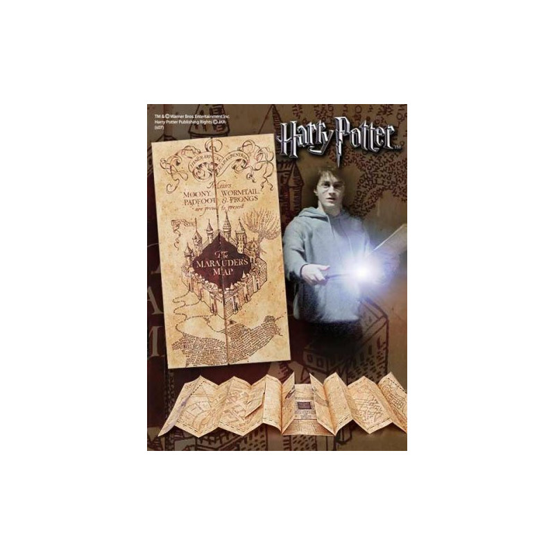 Noble collection harry potter réplique carte du maraudeur - accessoireNOBLE07888.jpg0812370013852