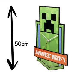 MINECRAFT - Creeper - Horloge Murale 50cmFIGMIN3023_4.jpg5018479157694