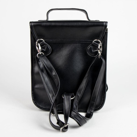 MERCREDI - Nevermore - Sac à  Dos Rétro Convertible '22,5x 22,5 x 7cm'FIG2100005471_2.jpg8445484418804