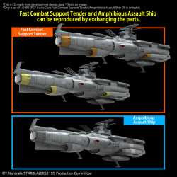 YAMATO - 1/1000 EFCF Asuka Class Fast Combat Support Ship - Model KitFIGMK66381_3.jpeg4573102663818