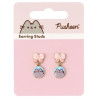 PUSHEEN - Noeud - Boucles d'Oreilles PendantesFIGPTCE0105_3.jpg5055583453342