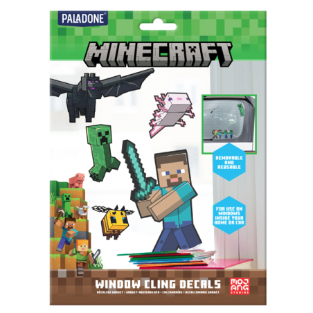 MINECRAFT - Cling Decals pour FenàªtreFIGPP13105MCF_2.png5056577733075