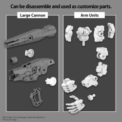 30MM - 1/144 Option Parts Set 11 (Large Cannon/Arm Unit) - Model KitFIGMK64011_4.png4573102640116