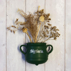 HARRY POTTER - Chaudron Serpentard - Pot de fleur muralFIGWVHP12_4.jpg5055453482021