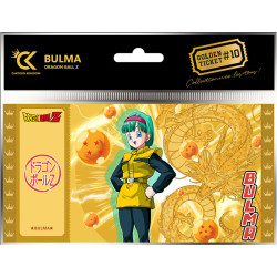 Cartoon kingdom Dragon Ball Z dragon ball golden ticket bulma x5 - golden ticketCKDBZ10.jpg3760375866317
