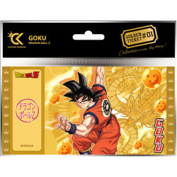 Cartoon kingdom Dragon Ball Z dragon ball golden ticket goku x5 - golden ticketCKDBZ01.jpg3760375866225