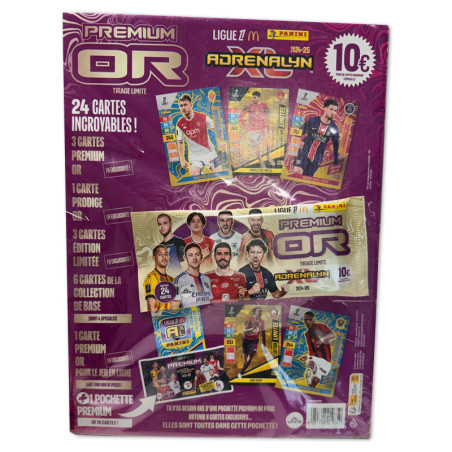 Panini foot panini adrenalyn ligue 1 mcdo 24-25 pochette premium or - carte a collectionnerPNN01975.jpg8051708019759