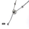 STAR WARS - Woman's Stainless Steel 3D Death Star NecklaceFIGSWDSPNK03_2.jpg839546004636