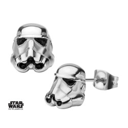STAR WARS - Stainless Steel 3D Stormtrooper Stud EarringsFIGSWST3DER01_2.jpg839546003097