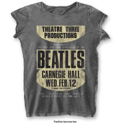THE BEATLES - T-Shirt BurnOut Col - Carnegie Hall - Woman (L)FIGBEATBO01LC_2.jpg5055979981497