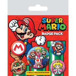 NINTENDO - Pack 5 Badges - Super MarioFIGBP80440_2.jpg5050293804408