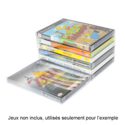 Evoretro evoretro etui de protection jeu gamecube-xbox360-wii-ps2-dvd pack de 25pcs - etui de protection - préco avril 2025EVODV