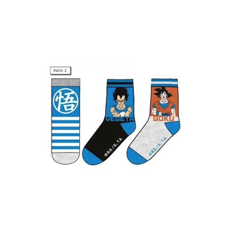 DRAGON BALL - Pack de 3 Chausettes Vegeta/Goku (T27/30)FIGHW0652B_1.jpg3609086767004