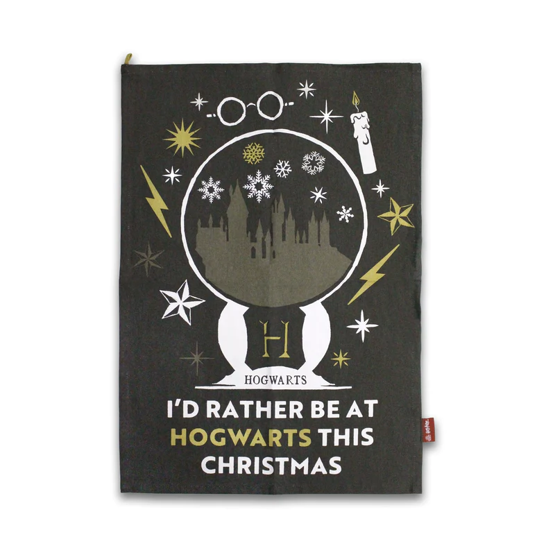 HARRY POTTER - Rather be at Hogwarts - Serviette à  ThéFIGTWTLHP01_1.png5055453491443