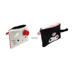 HELLO KITTY & KUROMI - Trousse Fourrure RéversibleFIGNC37-01HK_1.png8426842112367