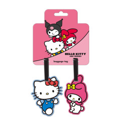HELLO KITTY & MELODY - Set d'Etiquettes à  Bagages - 2 Pc.FIGHK50166_1.jpg8435507890724