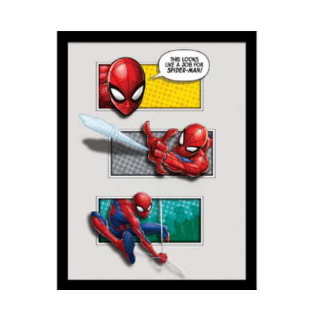 SPIDER-MAN - Looks Like A Job - Impression encadrée 30x40cmFIGFP14425PPL_1.png5050574095594