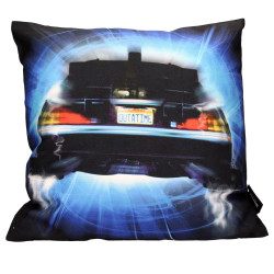Sd toys retour vers le futur coussin 45x45cm delorean roads - coussin - préco avril 2025SDTUNI26243_1.jpg8435450262432