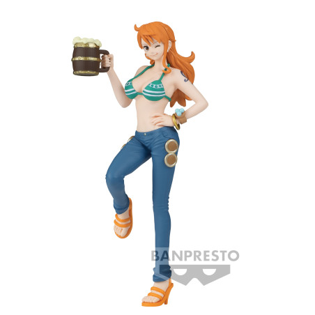 Banpresto one piece it's a banquet!! nami 16cm w112 - figurineBAN88987.jpg4983164889871