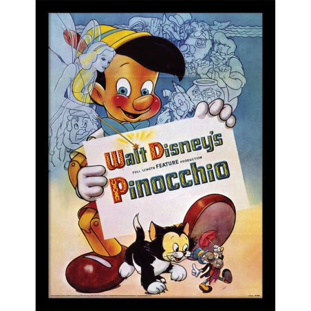 PINOCCHIO - Walt Disney Pinocchio - Impression encadrée 30x40cmFIGFP13702P_1.png5050574008471