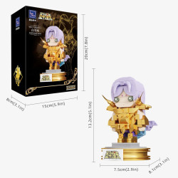 Pantasy saint seiya pantasy mini gold aries 14cm - diorama - préco mars 2025PTY99113B.jpg6973817321535