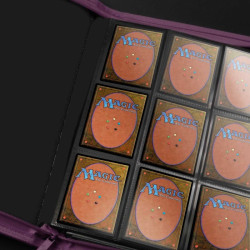 Ultrapro ultrapro portefolio pro zip 9 pochettes vivid midnight plum - protection carte - préco avril 2025UP16484C.jpg0074427164