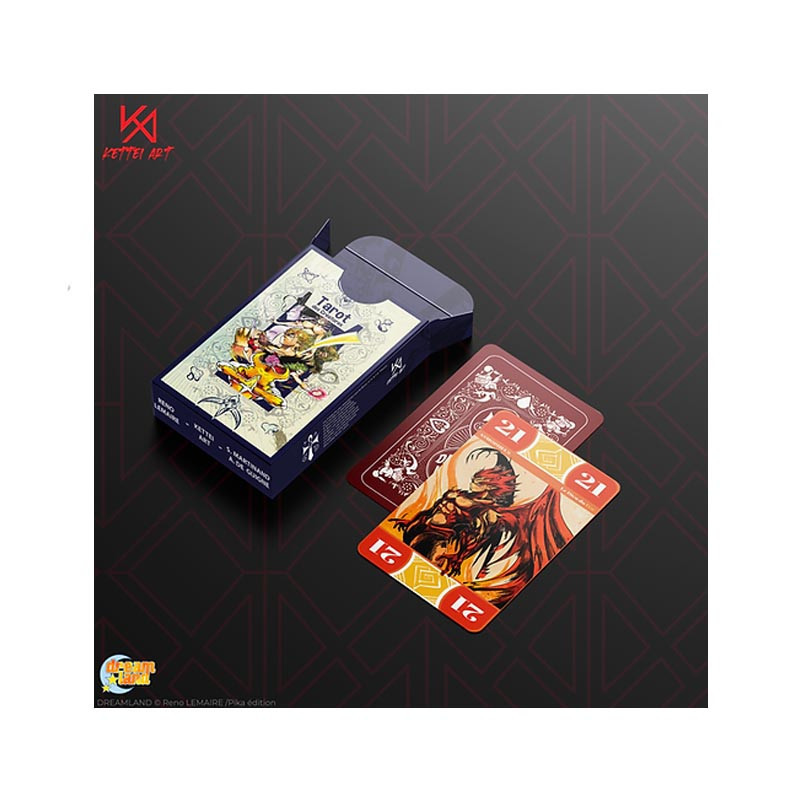 Kettei art dreamland jeu de cartes tarot des créatures - carte a collectionner - préco avril 2025KT21120.jpg3770033211205