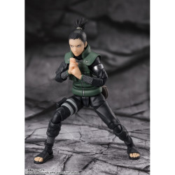 Tamashii nations naruto shippuden sh figuarts shikamaru nara brilliant strategist 14,5cm - figurine articulee - préco mars 2025T