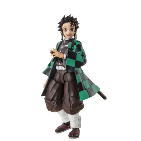 Tamashii nations demon slayer kimetsu no yaiba sh figuarts tanjiro kamando 14cm - figurine articulee - préco août 2025TN66475.jp