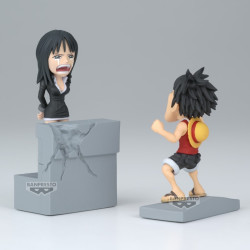 Banpresto one piece wcf log stories monkey d luffy & nico robin 10cm w125 - trading figure - préco juillet 2025logo_28829_271340