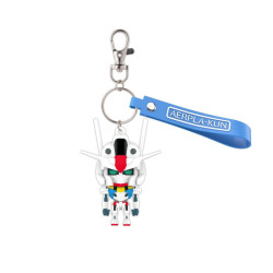 Bandai hobby gundam gunpla 3d rubber mascot keychain aerpla-kun - porte cle - préco juillet 2025BANMK68379.jpg4573102683793