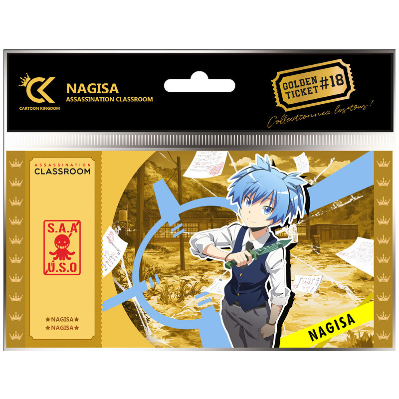 Cartoon kingdom assassination classroom golden ticket v2 nagisa - golden ticketCKAC18.jpg3760375863965