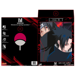 Kettei art naruto metal plate poster metal classix 30x40cm famille uchiha - poster metal / metal plate - préco mars 2025KT21103b
