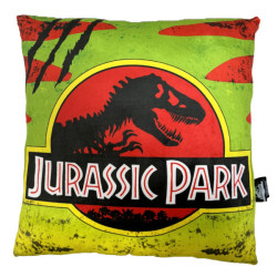 Sd toys jurassic park coussin 45x45cm car logo - coussin - préco avril 2025SD26247.jpg8435450262470